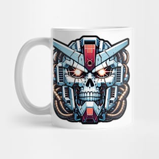 Biomech Skull S01 D86 Mug